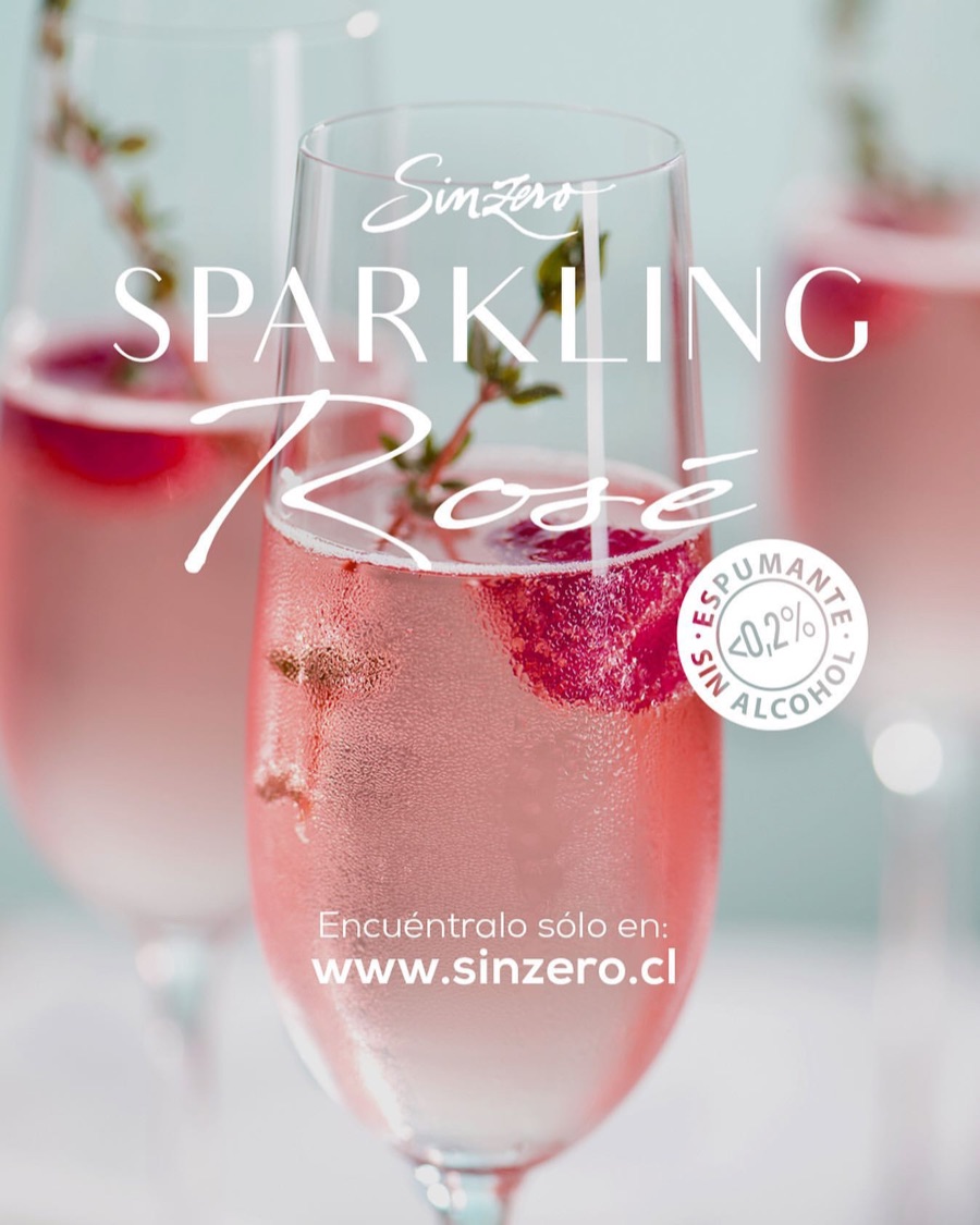 Sinzero Sparkling Ros&eacute; limited edition post
